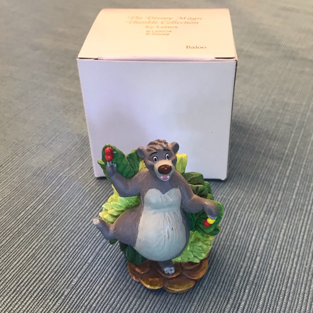 Lenox Disney Magic Baloo Thimble